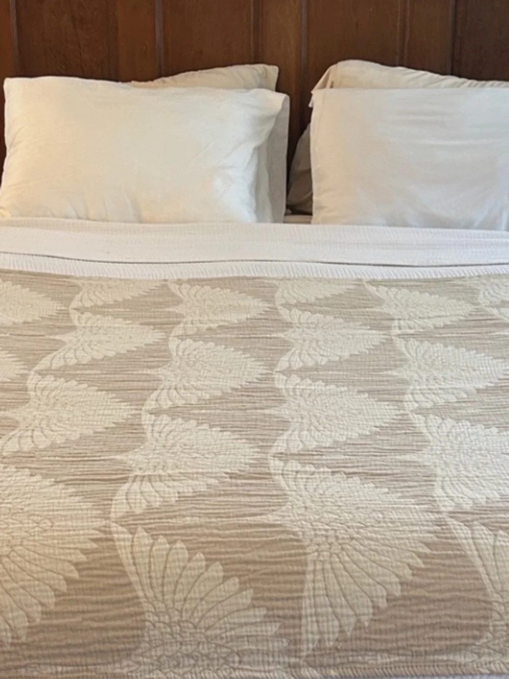 Woven Crane Throw Blanket • 55x77 • Reversible Cotton • Birmingham Drop